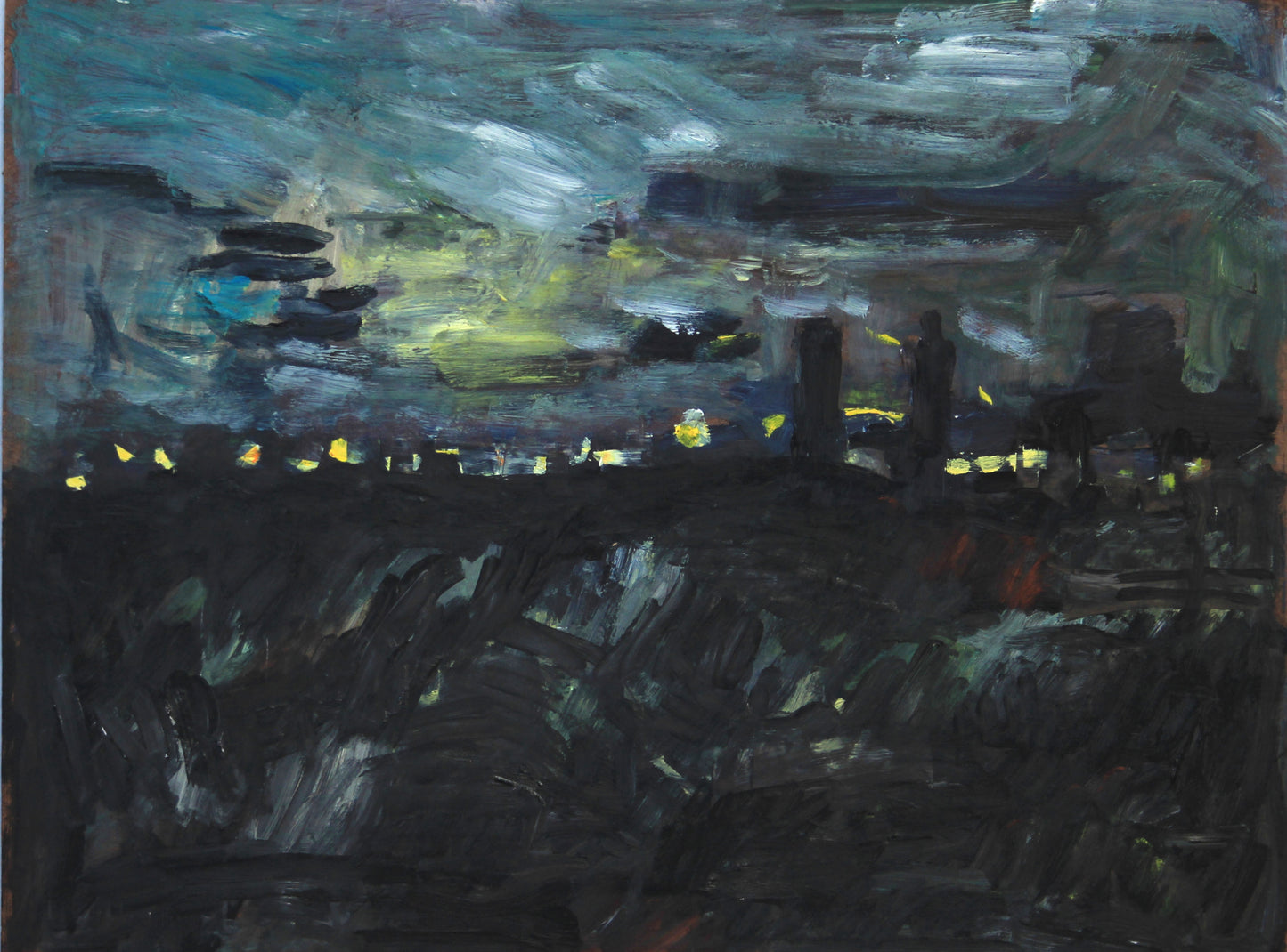 Oil on Panel, 12"x16"