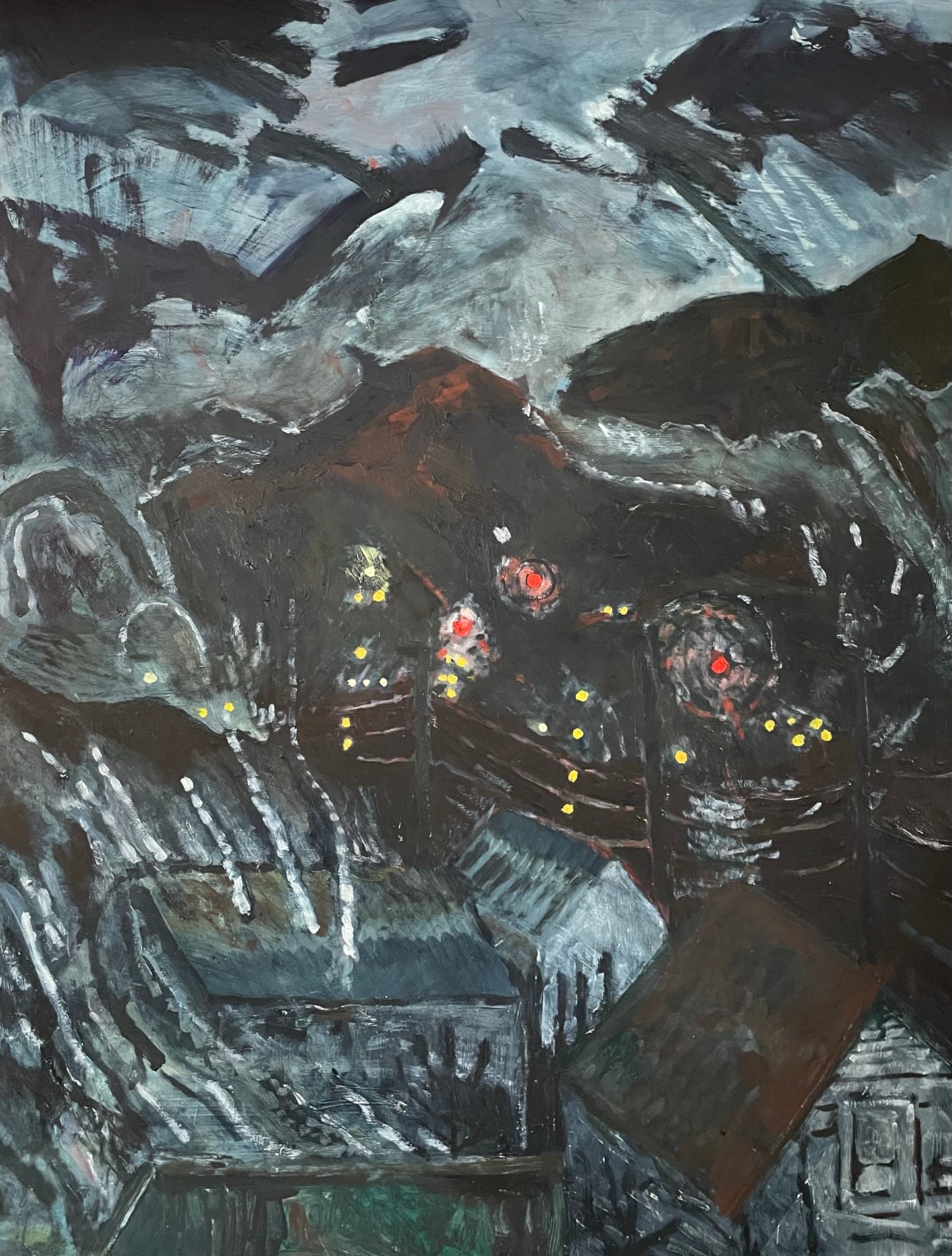 Oil on Panel, 28"x20"