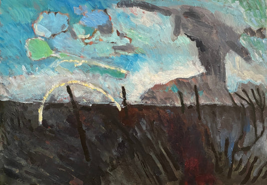 Oil on Panel, 16"x25"