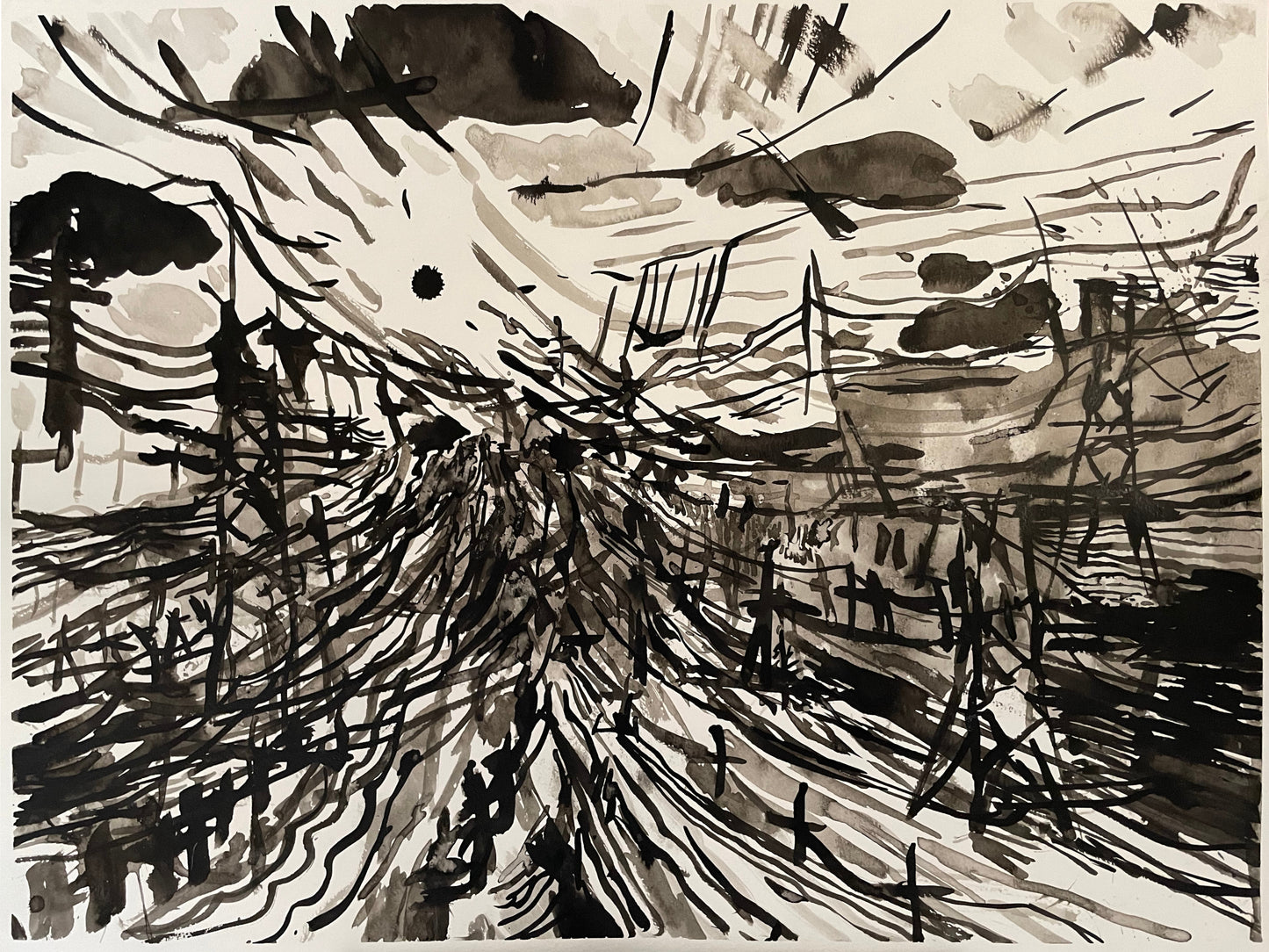 Ink on Paper, 15"x20"