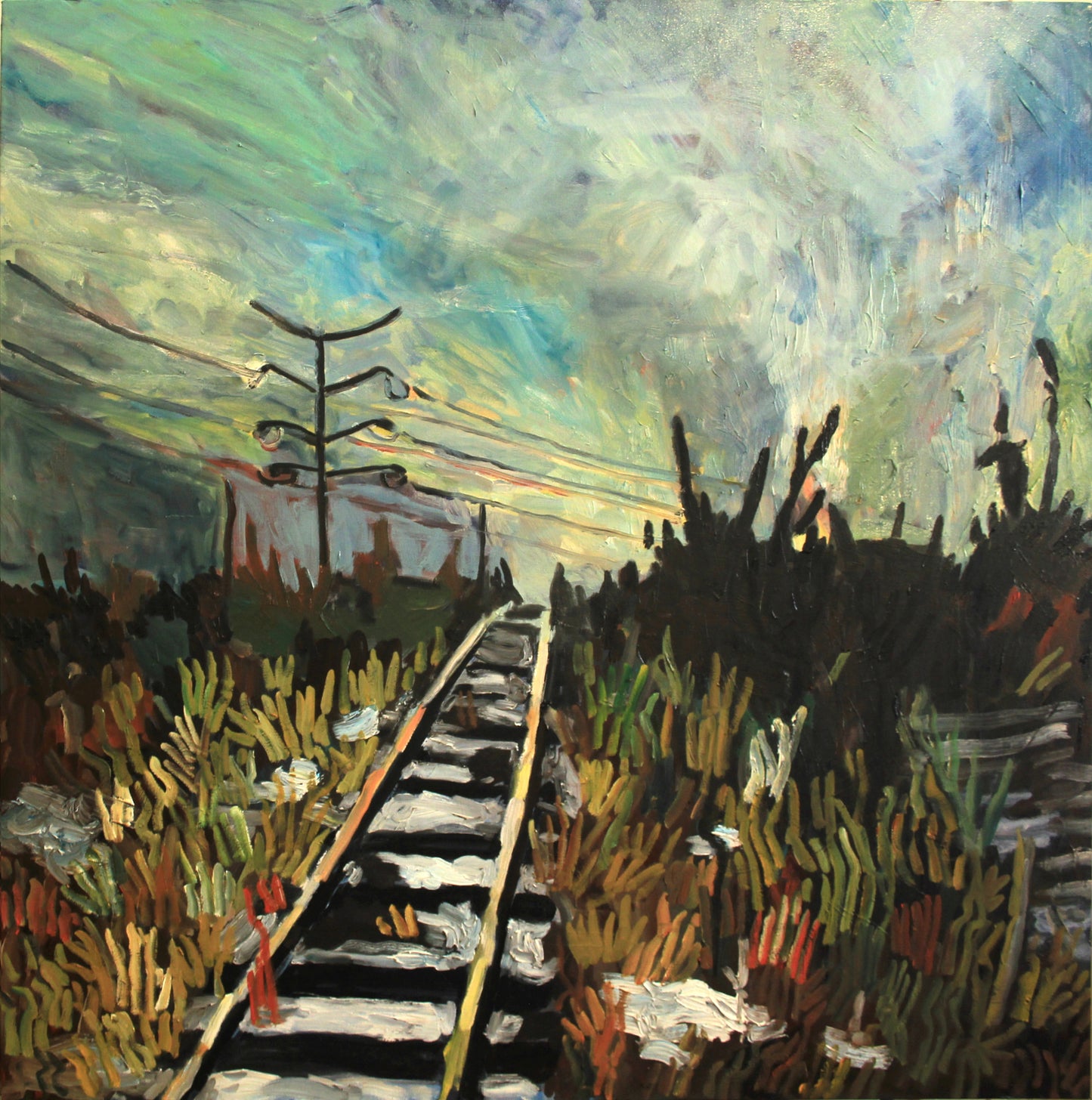 Oil on Canvas, 3'x3'