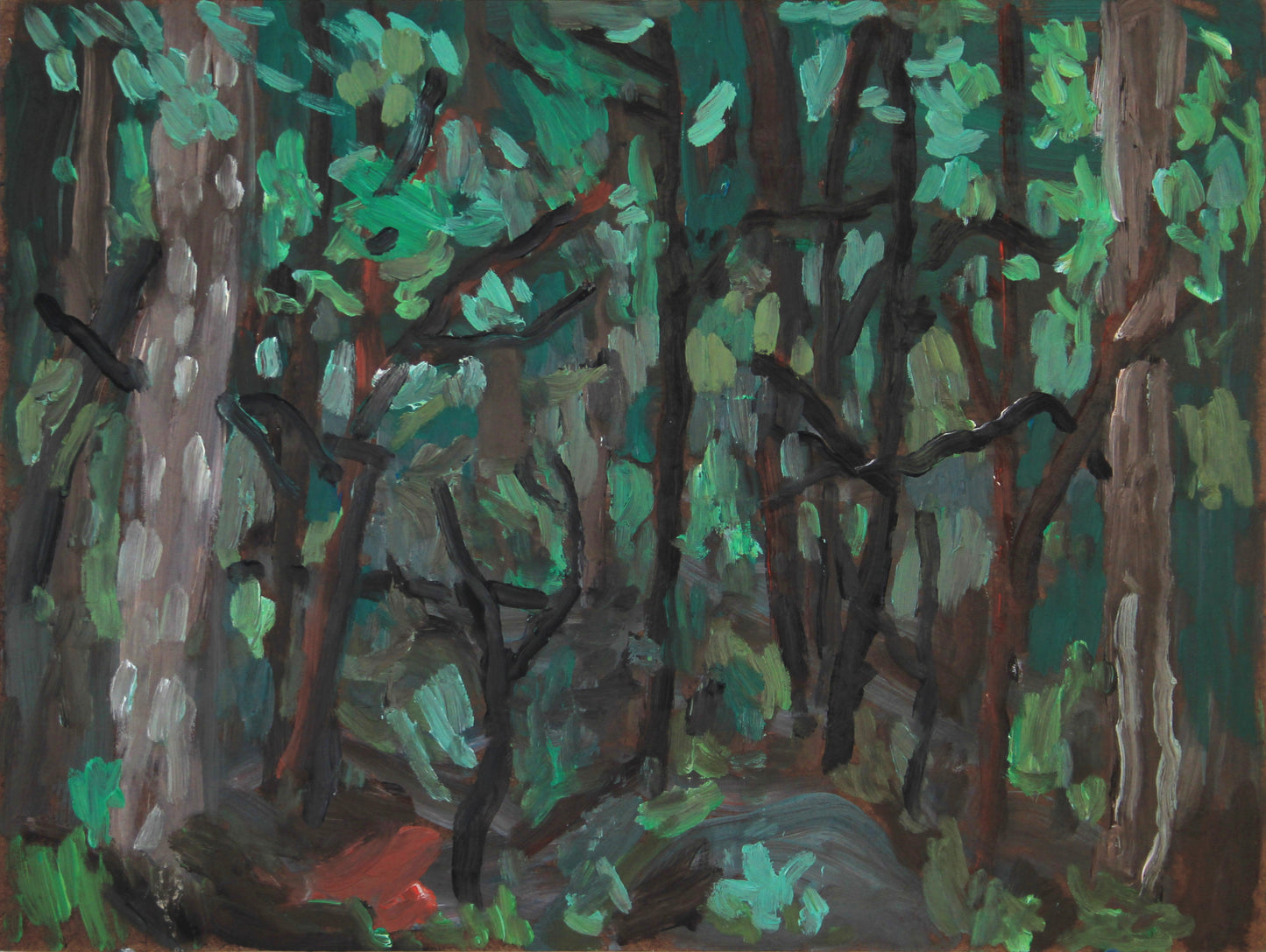 Oil on Panel, 12"x16"