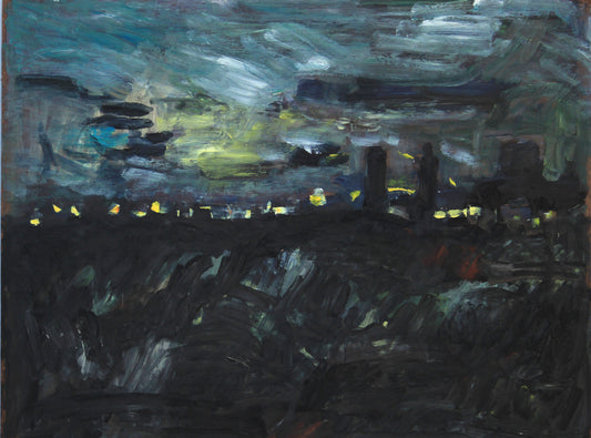 Oil on Panel, 12"x16"