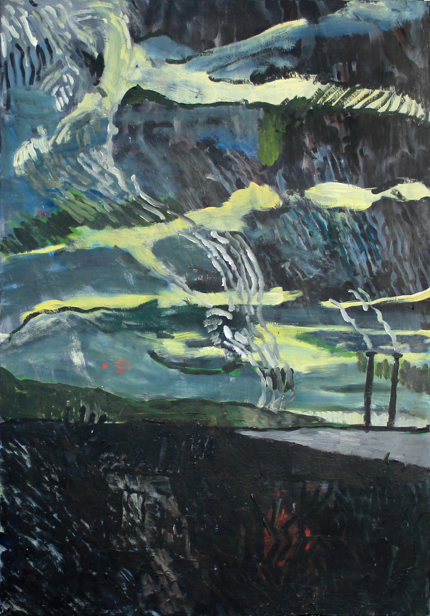 Oil on Panel, 38"X31"