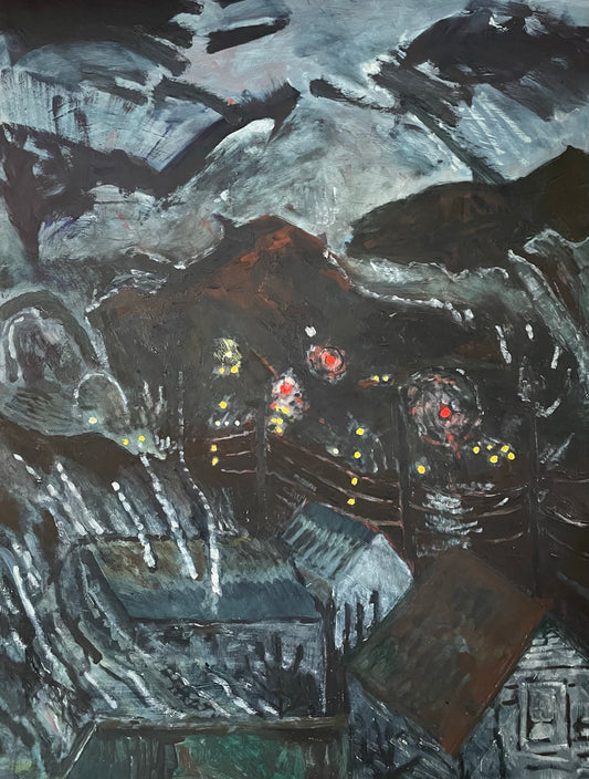 Oil on Panel, 28"x20"